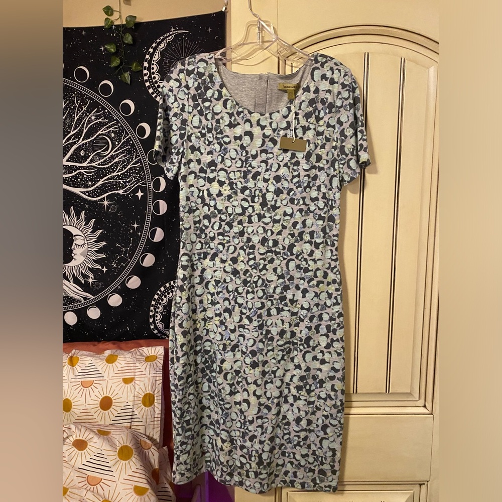 Bandolera Grey Dress
